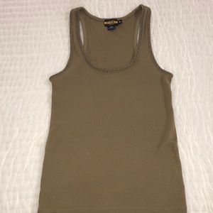 Ralph Lauren Rugby Khaki Tee Shirt (rare) Jr. Med